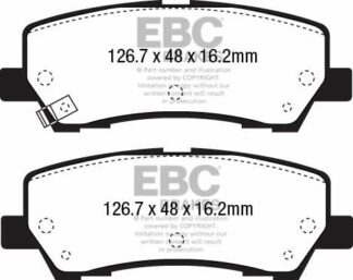 EBC Redstuff DP33043C -jarrupalasarja EBC-jarrupalat