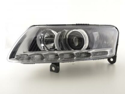 DRL / Xenon -ajovalot Audi A6 (4F) vm. 04-08 kromi Ajovalot 3