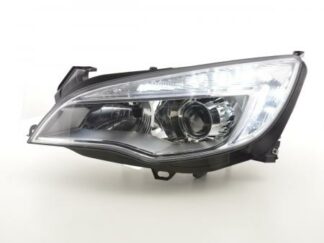 DRL-ajovalot Opel Astra J vm. 2009-2012 kromi Ajovalot