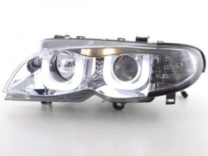 Angel eyes -ajovalot BMW serie 3 E46 saloon/Touring vm. 02-05 kromi Ajovalot 2