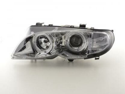 Angel eyes -ajovalot BMW serie 3 E46 saloon/Touring vm. 02-05 kromi Ajovalot 4