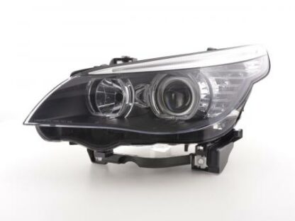 Angel eyes -ajovalot LED BMW serie 5 E60/E61 vm. 2003-2006 musta Ajovalot 3