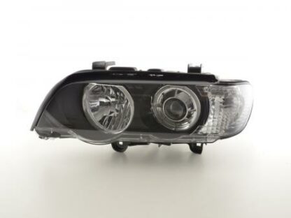 Angel eyes -ajovalot LED BMW X5 E53 vm. 00-03 musta Ajovalot 3