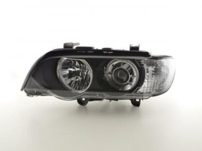 Angel eyes -ajovalot LED BMW X5 E53 vm. 00-03 musta Ajovalot 4