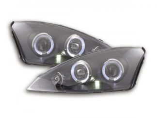 Angel eyes -ajovalot Ford Focus vm. 98-01 musta Ajovalot