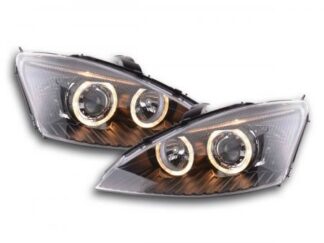 Angel eyes -ajovalot Ford Focus vm. 98-01 musta Ajovalot