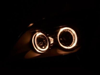 Angel eyes -ajovalot Opel Astra H vm. 04-10 musta Ajovalot 3