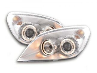 Angel eyes -ajovalot Opel Astra H vm. 04-10 kromi Ajovalot