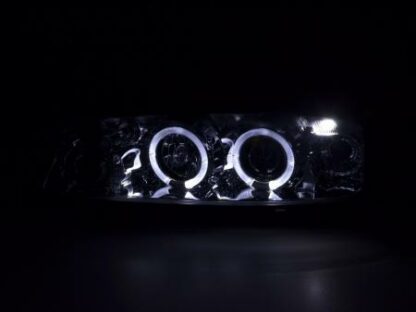 Angel eyes -ajovalot Opel Calibra vm. 90-98 kromi Ajovalot 3