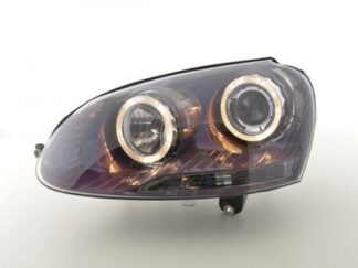 Angel eyes -ajovalot VW Golf 5 type 1K vm. 03-08 musta Ajovalot