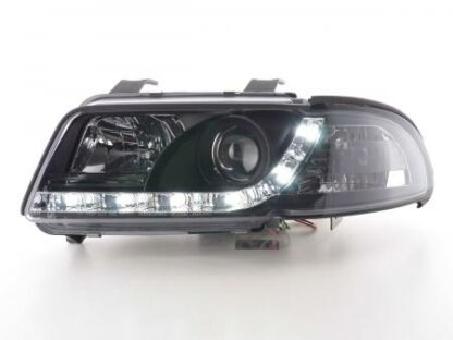 DRL-ajovalot Audi A4 B5 8D vm. 99-01 kromi Ajovalot 2