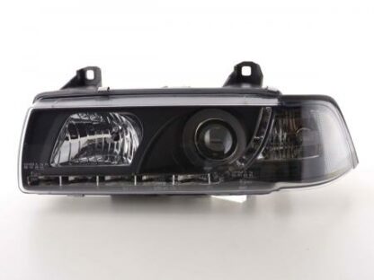 DRL-ajovalot BMW serie 3 E36 saloon 92-98 musta Ajovalot 4