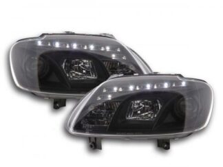 Dayline-ajovalot VW Touran type 1T / VW Caddy type 2K vm. 03-06 musta Ajovalot