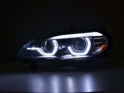 DRL / Xenon -ajovalot BMW X5 E70 vm. 06-10 musta Ajovalot 2