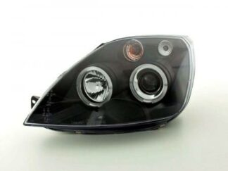 Angel eyes -ajovalot Ford Fiesta type MK6 vm. 03-07 musta Ajovalot