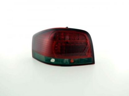 LED-takavalot Audi A3 type 8P vm. 03-07 musta/punainen Takavalot