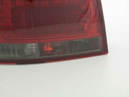 LED-takavalot Audi A3 type 8P vm. 03-07 musta/punainen Takavalot 4