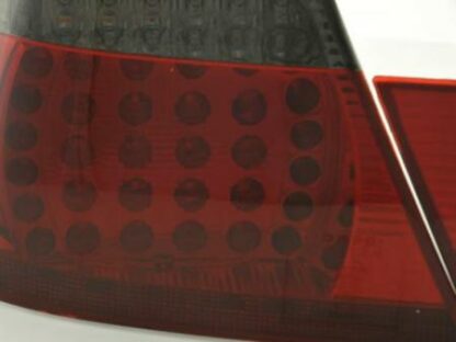 LED-takavalot BMW serie 3 Coupe type E46 vm. 99-03 musta/punainen Takavalot 3