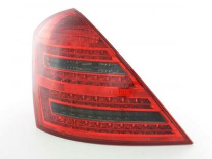 LED-takavalot Mercedes S-Class 221 vm. 05-09 punainen/musta Takavalot