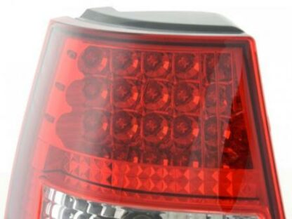 LED-takavalot VW Golf 4 / Bora Variant type 1J vm. 99-06 kirkas/punainen Takavalot 2