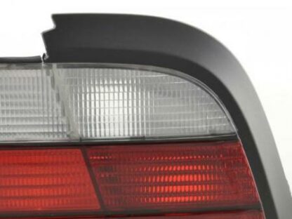 Takavalot BMW serie 3 Coupe type E36 vm. 91-98 punainen valkoinen Takavalot 2