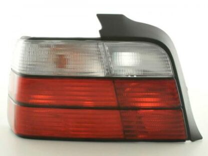 Takavalot BMW serie 3 saloon type E36 vm. 91-98 punainen valkoinen Takavalot