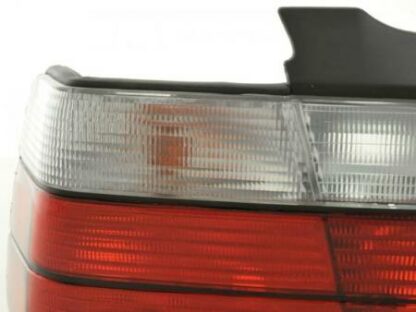 Takavalot BMW serie 3 saloon type E36 vm. 91-98 punainen valkoinen Takavalot 2