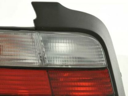 Takavalot BMW serie 3 saloon type E36 vm. 91-98 punainen valkoinen Takavalot 3