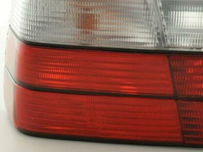 Takavalot BMW serie 3 saloon type E36 vm. 91-98 punainen valkoinen Takavalot 4