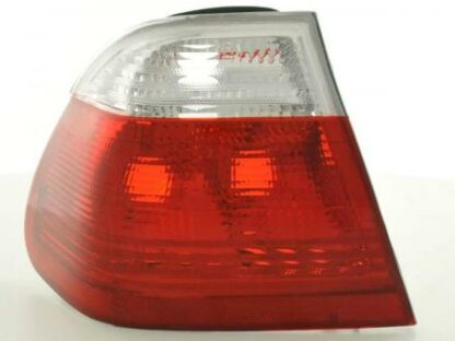 Takavalot BMW serie 3 saloon type E46 vm. 98-01 valkoinen punainen Takavalot