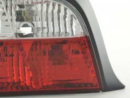 Takavalot BMW serie 3 Coupe type E36 vm. 91-98 punainen valkoinen Takavalot 4