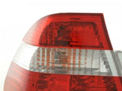 Takavalot BMW serie 3 saloon type E46 vm. 98-01 valkoinen punainen Takavalot 2