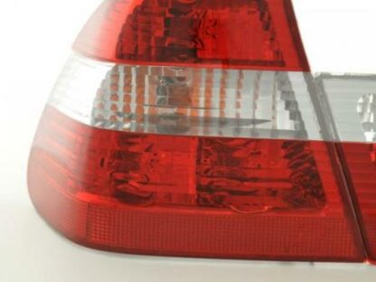 Takavalot BMW serie 3 saloon type E46 vm. 98-01 valkoinen punainen Takavalot 3