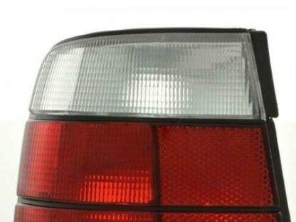 Takavalot BMW serie 5 saloon type E34 vm. 88-94 valkoinen punainen - Image 2