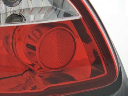 Takavalot Peugeot 206 type 2*** vm. 98-05 kirkas punainen Takavalot 3