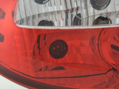 Takavalot Peugeot 206 type 2*** vm. 98-05 kirkas punainen Takavalot 4