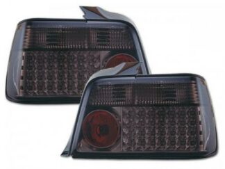 LED-takavalot BMW serie 3 saloon type E36 vm. 91-98 musta Takavalot