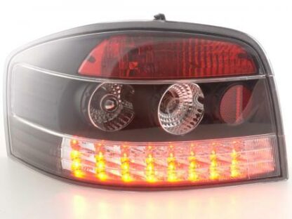 LED-takavalot Audi A3 type 8P vm. 03-05 musta Takavalot 3