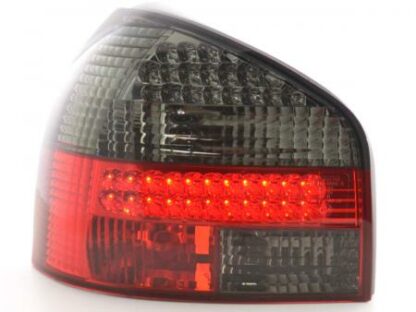 LED-takavalot Audi A3 type 8L vm. 96-02 punainen/musta Takavalot