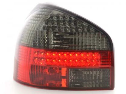 LED-takavalot Audi A3 type 8L vm. 96-02 punainen/musta Takavalot 2
