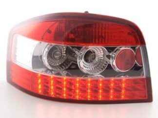 LED-takavalot Audi A3 type 8P vm. 03-05 kirkas/punainen Takavalot