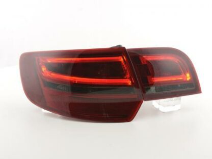 LED-takavalot Audi A3 Sportback (8PA) vm. 04-08 punainen/musta Takavalot
