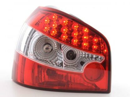 LED-takavalot Audi A3 type 8L vm. 96-02 punainen Takavalot 2