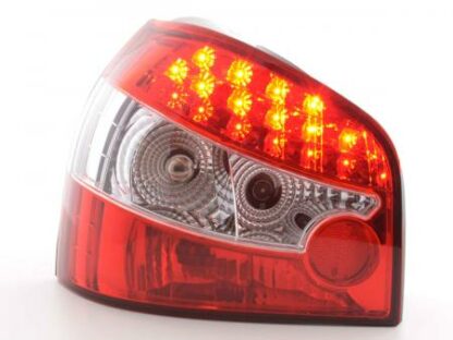 LED-takavalot Audi A3 type 8L vm. 96-02 punainen Takavalot 3