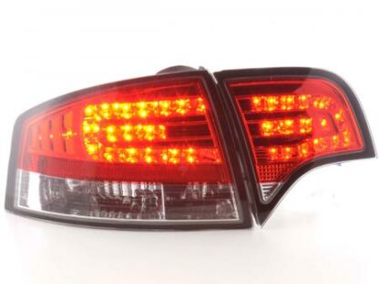 LED-takavalot Audi A4 saloon type 8E vm. 04-07 punainen/kirkas Takavalot 3