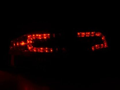 LED-takavalot Audi A4 saloon type 8E vm. 04-07 punainen/kirkas Takavalot 4