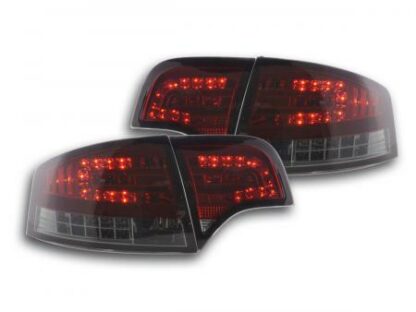LED-takavalot Audi A4 saloon type 8E vm. 04-07 punainen/musta Takavalot