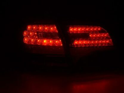 LED-takavalot Audi A4 B7 8E Avant vm. 04-08 punainen/kirkas Takavalot 4