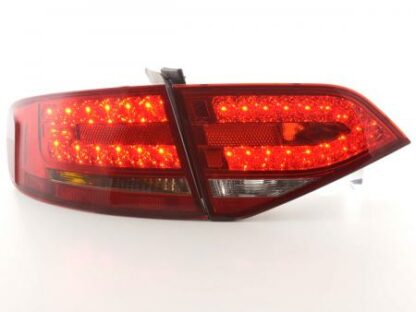 LED-takavalot Audi A4 B8 8K saloon vm. 07- punainen/musta Takavalot 3
