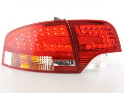 LED-takavalot Audi A4 B7 8E saloon vm. 04-07 punainen/kirkas Takavalot 2